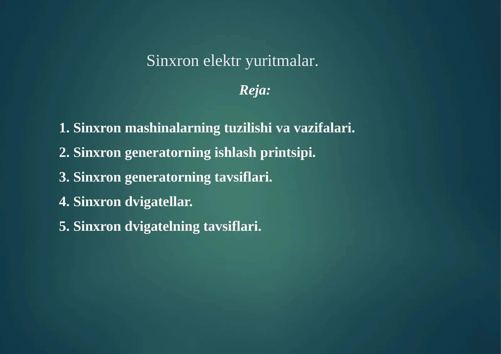 Sinxronelektryuritmalar 1