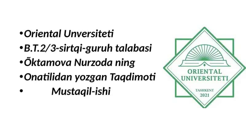 OnatilidanyozganTaqdimoti 1