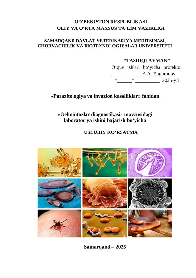 QORAMOL TRIXOMONOZINING DIAGNOSTIKASI 1