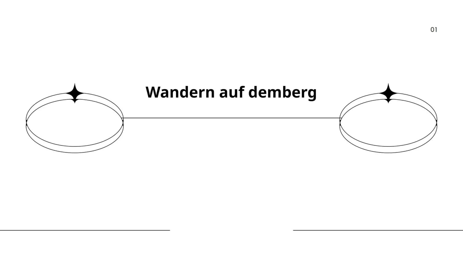 Wandern auf demberg 1