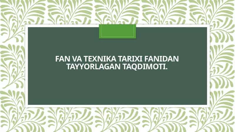 Sezgi va idrokning psixologik mohiyati 1