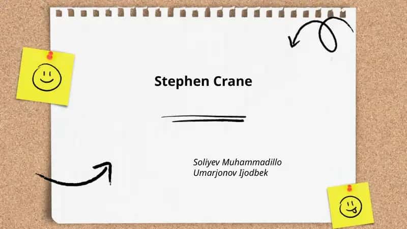Stephen Crane 1