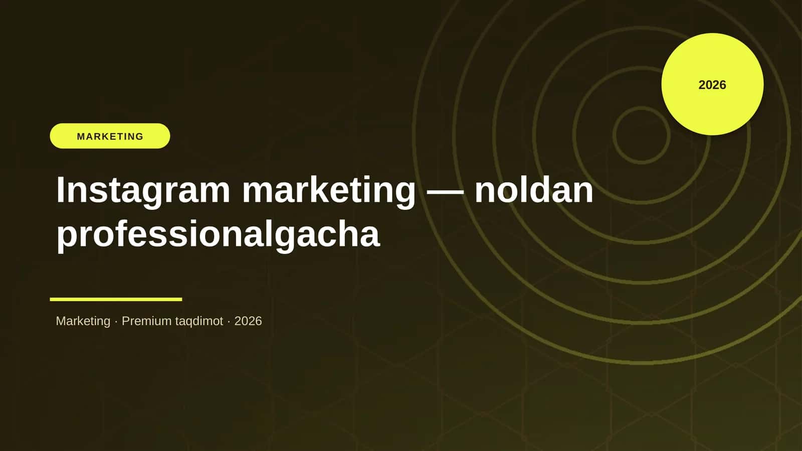 Instagram marketing — noldan professionalgacha 1