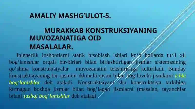 Amaliy Mashg’ulot-5 1