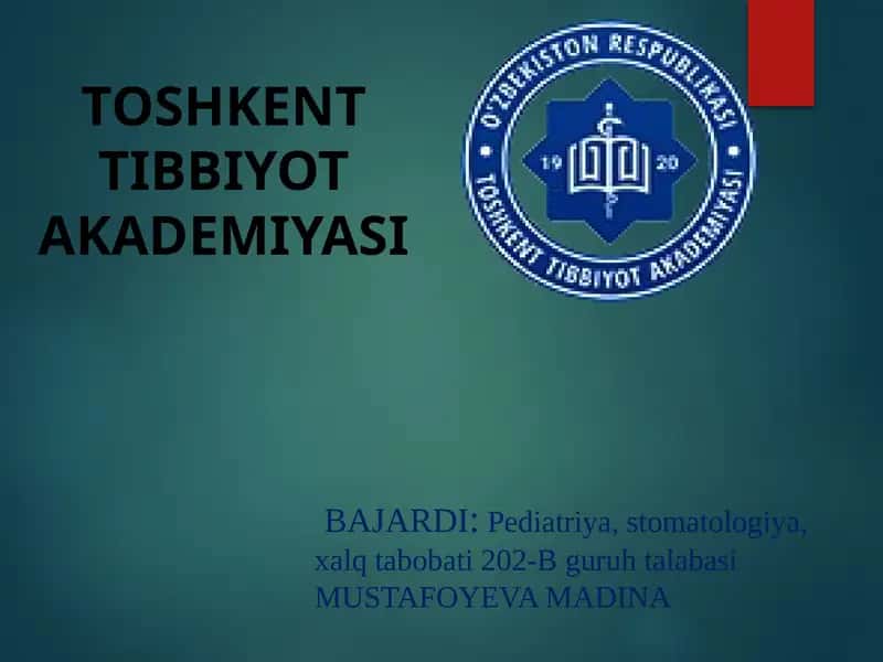 Nikotinzm va uning asoratlari 1