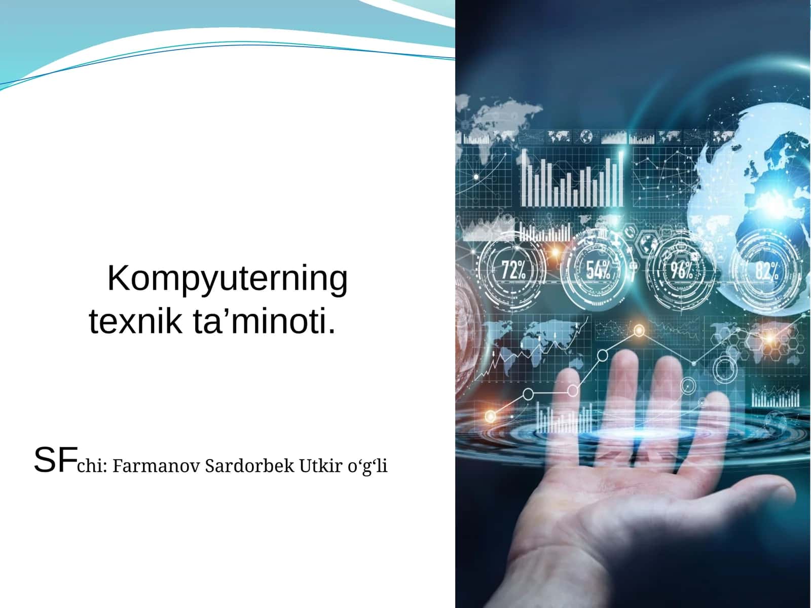 Kompyuterning texnik ta’minoti 1