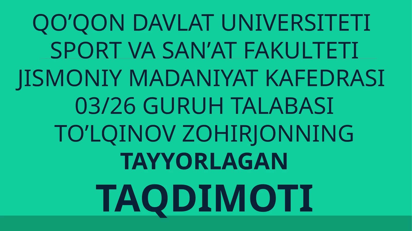 G‘arb falsafasining shakllanishi 1