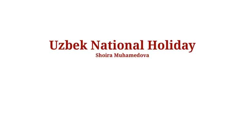 Navruz Celebration in Uzbekistan 1