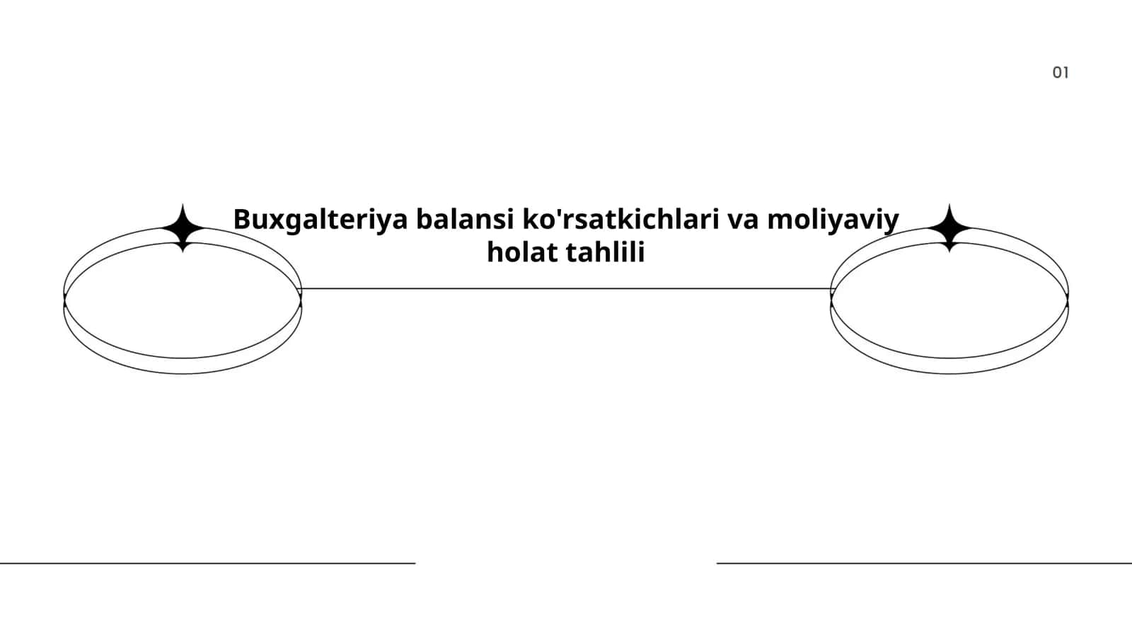 Buxgalteriya balansi ko'rsatkichlari va moliyaviy holat tahlili 1