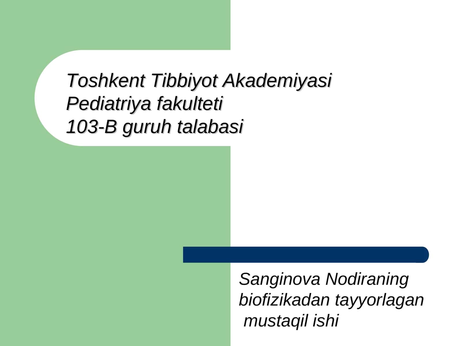 Deformatsiya va uning turlari 1