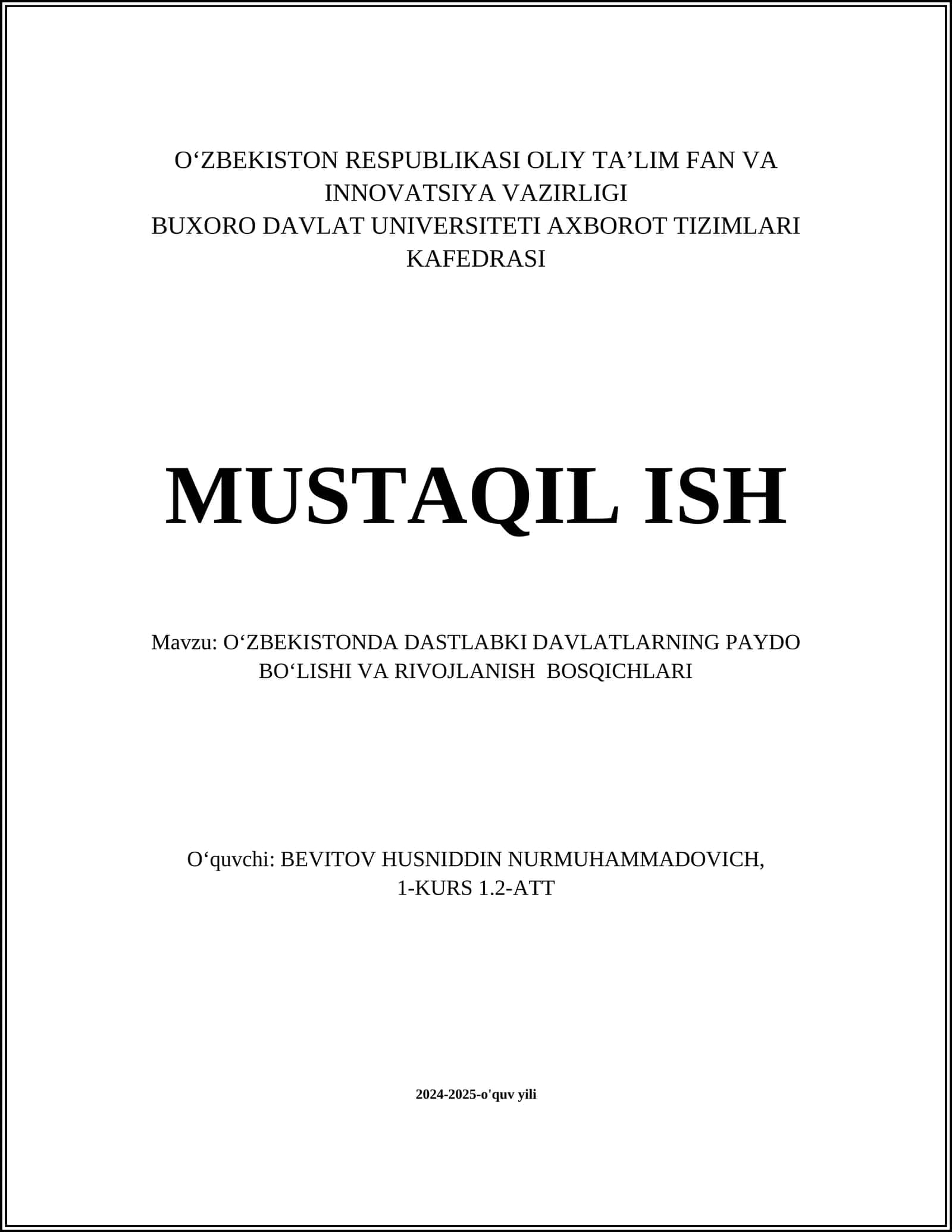 Xorazm Davlati 1