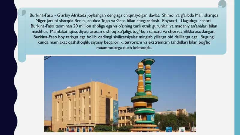 Burkina-Faso Ta'lim 1