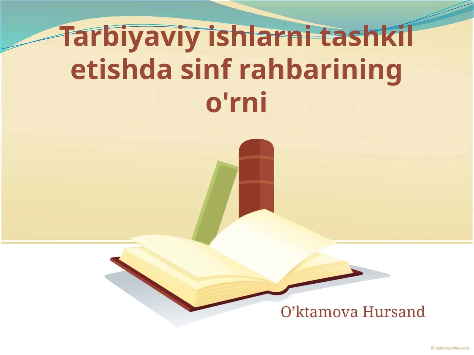 Tarbiyaviy ishlar nitashi 1