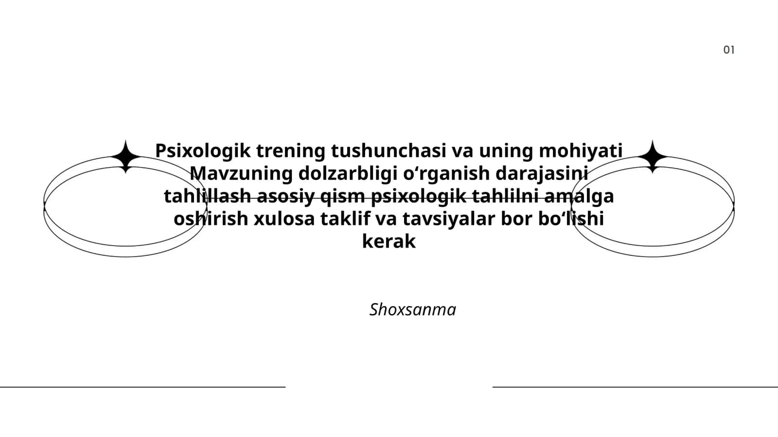 Psixologik trening tushunchasi va uning mohiyati 1