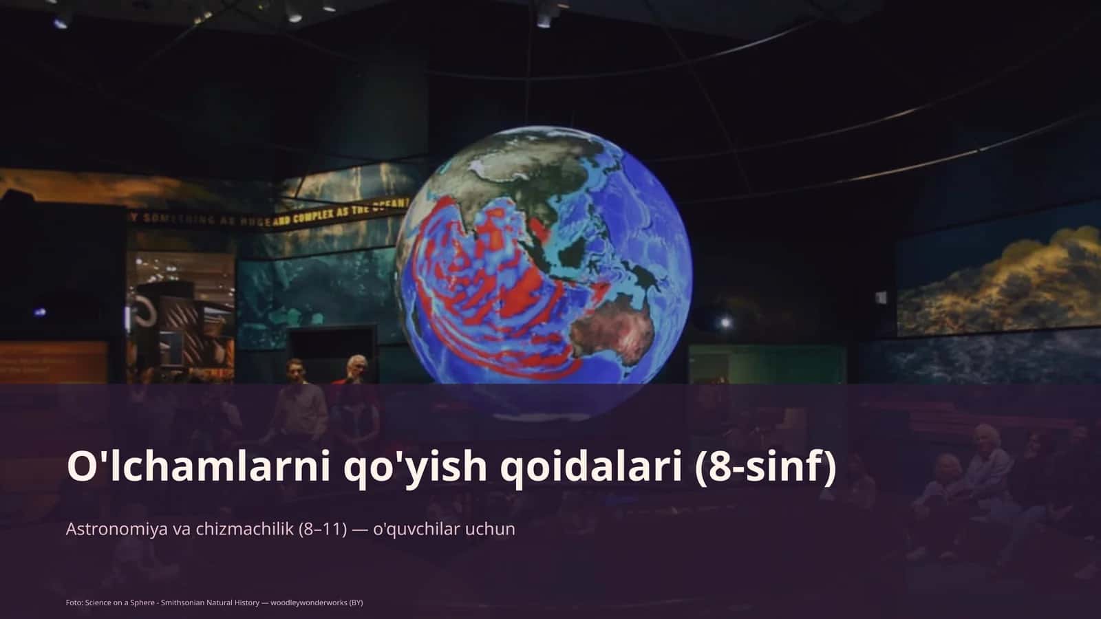O'lchamlarni qo'yish qoidalari (8-sinf) 1