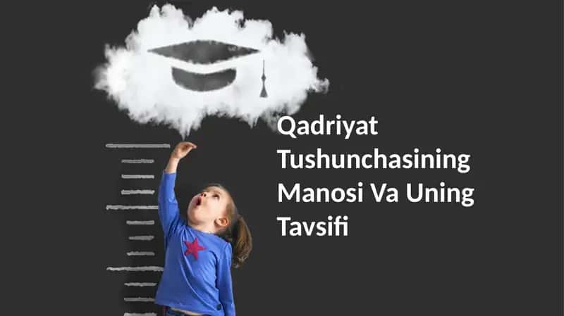 Qadriyat Tushunchasining Manosi Va Uning Tavsifi 1