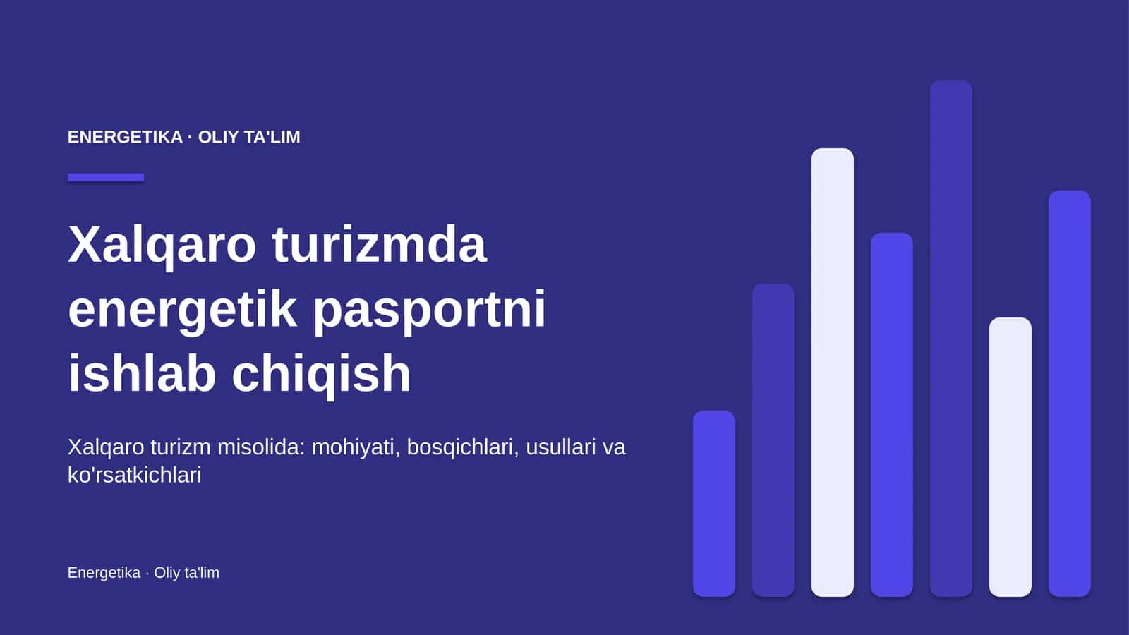 xalqaro turizmda energetik pasportni ishlab chiqish 6212 1