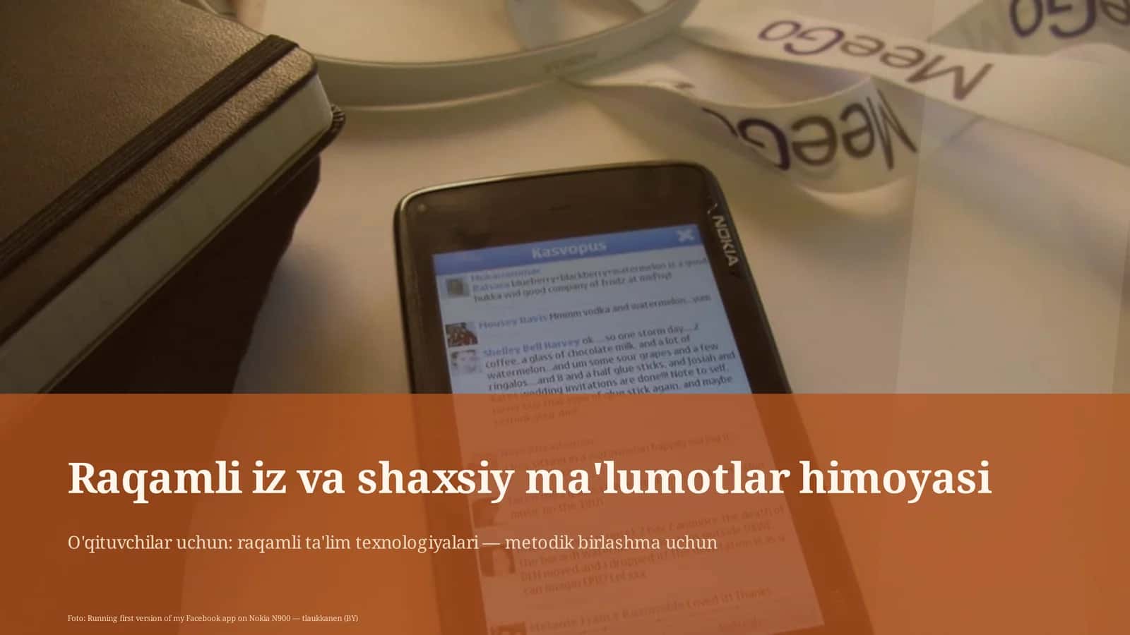 Raqamli iz va shaxsiy ma'lumotlar himoyasi 1