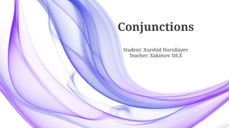 Mastering Conjunctions: Types and Usage 1
