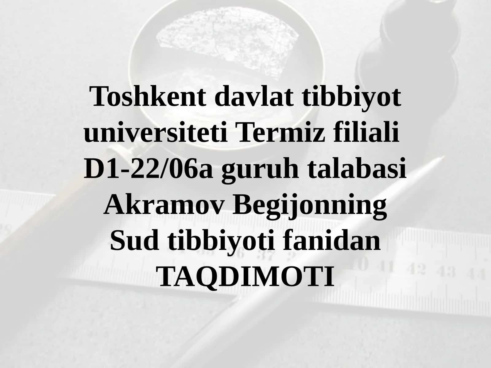 YOPIQ MUHITDAGI ASFIKSIYA (Sud tibbiyoti) 1