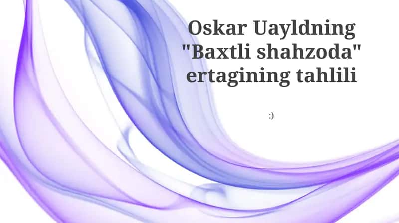Baxtli shahzoda 1