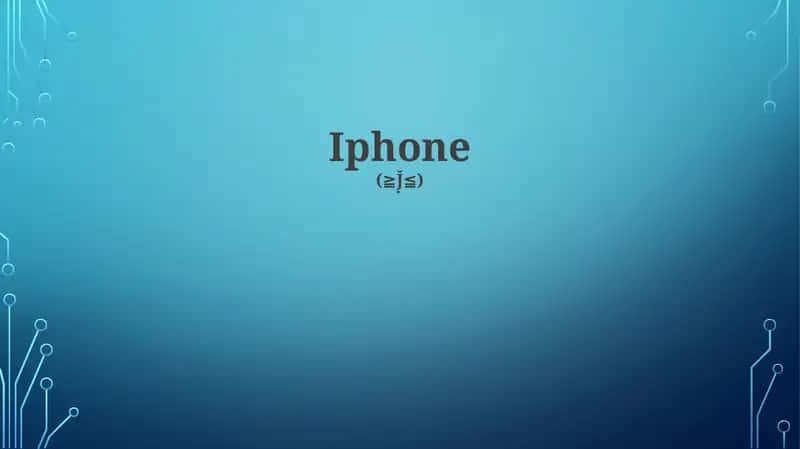 iPhone 1