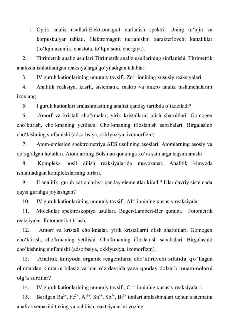 Optik analiz usullari 1
