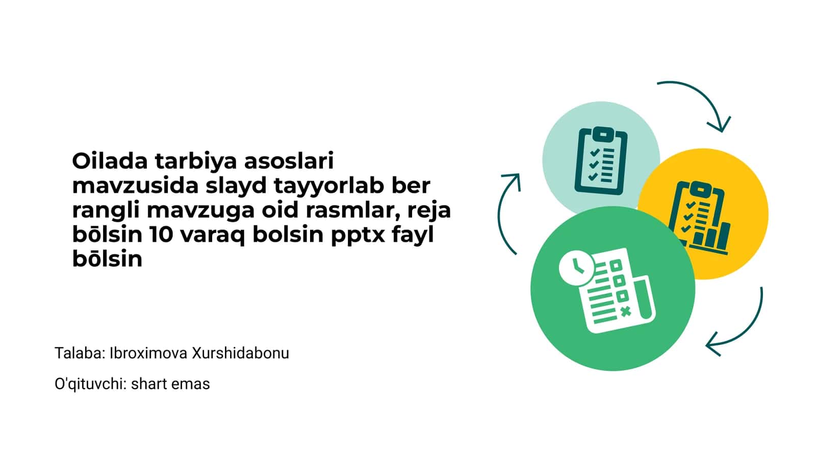Oilada tarbiya asoslari 1