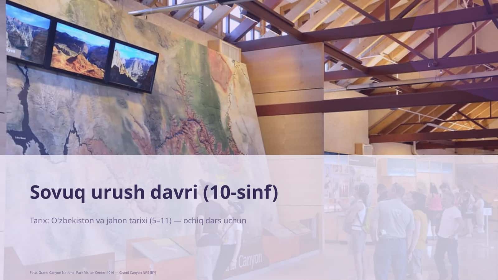 Sovuq urush davri (10-sinf) 1