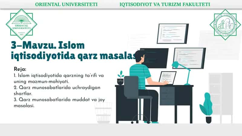 Islomiqtisodiyotidaqarzmasalasi 1