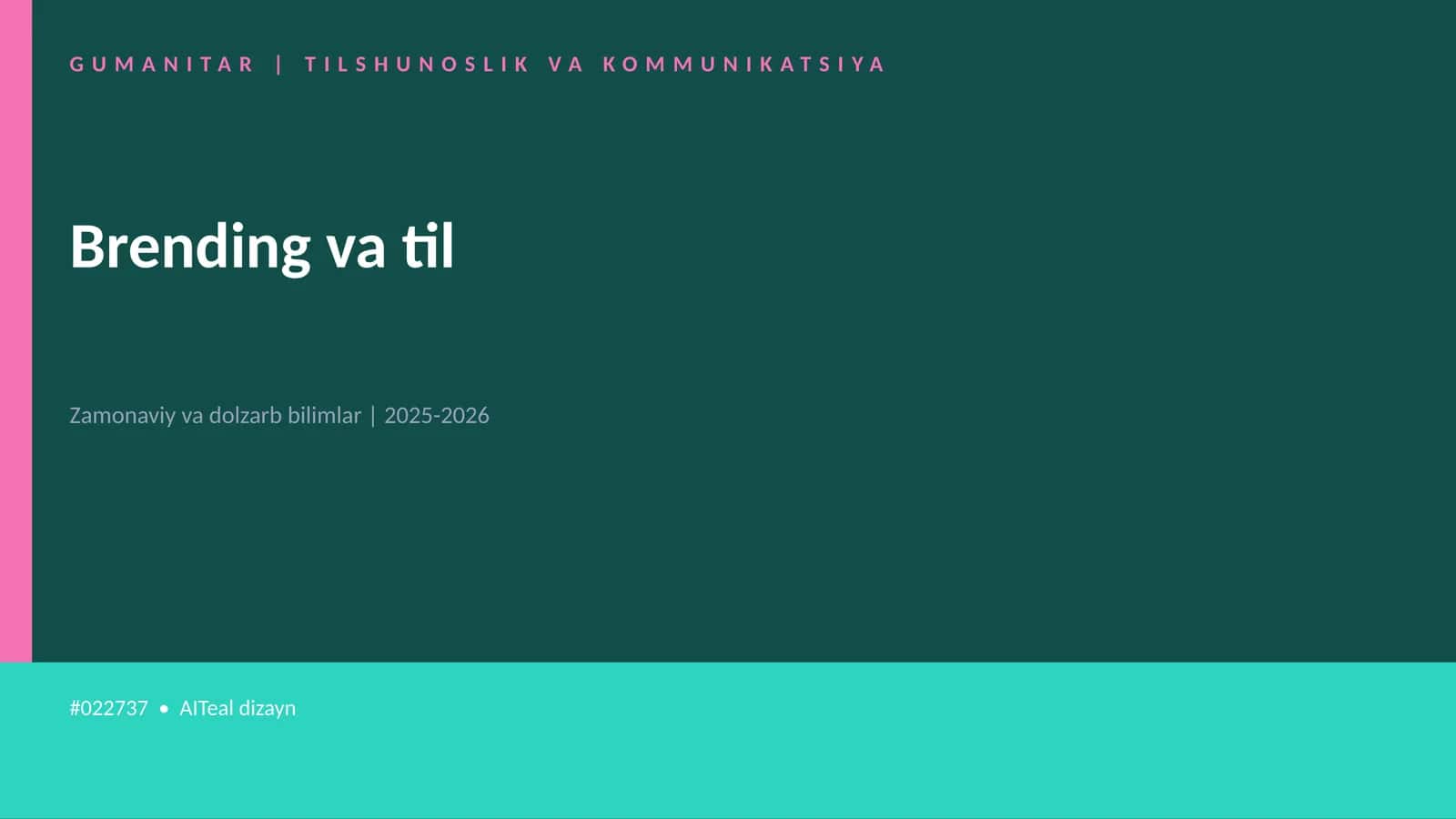 Brending va til 1
