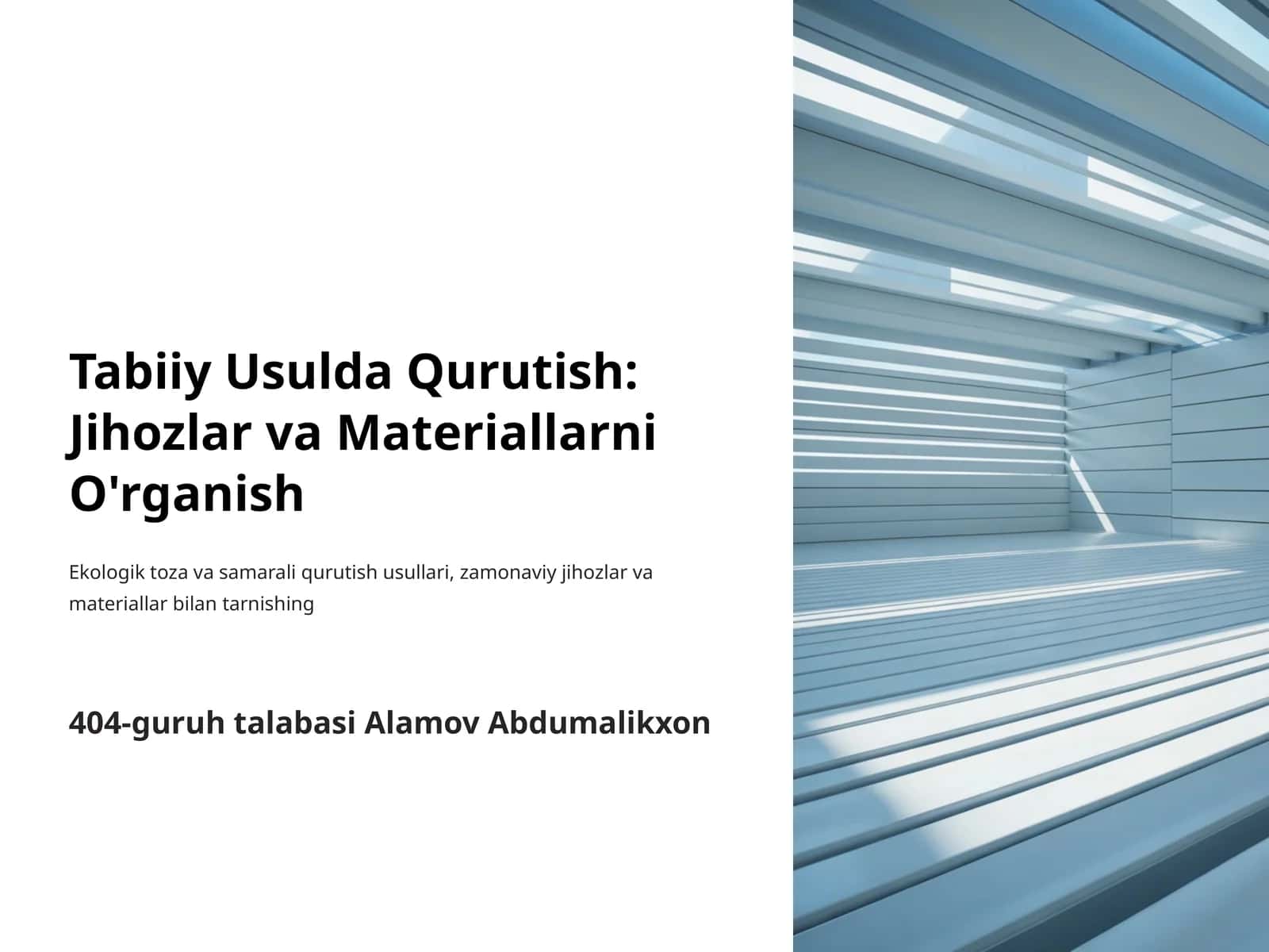 Tabiiy Usulda Qurutish: Jihozlar va Materiallarni O'rganish 1