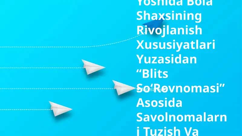 Shaxsni rivojlantirish asoslari 1