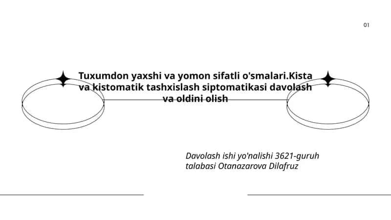 Davolash ishi yo'nalishi 3621-guruh talabasi Otanazarova Dilafruz 1