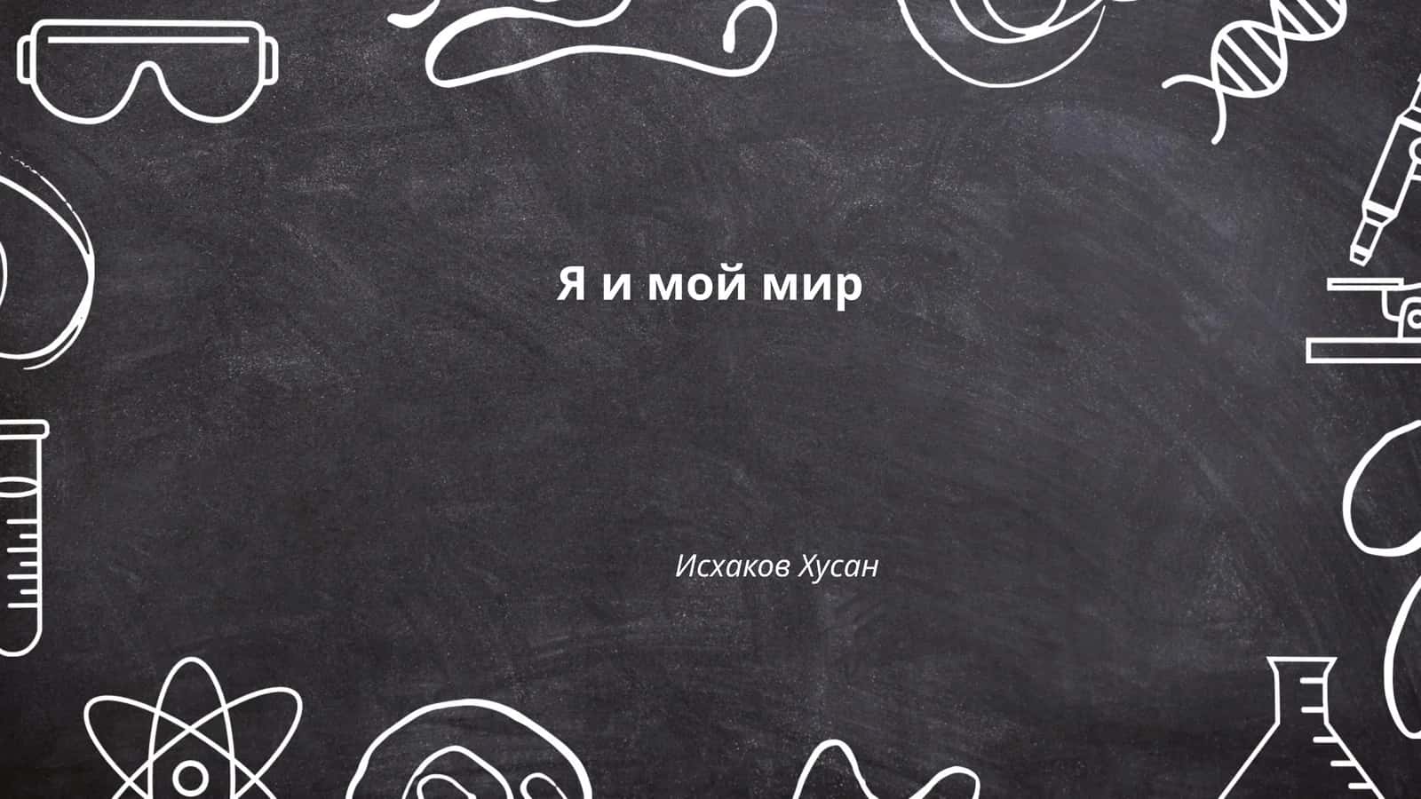 Я и мой мир 1