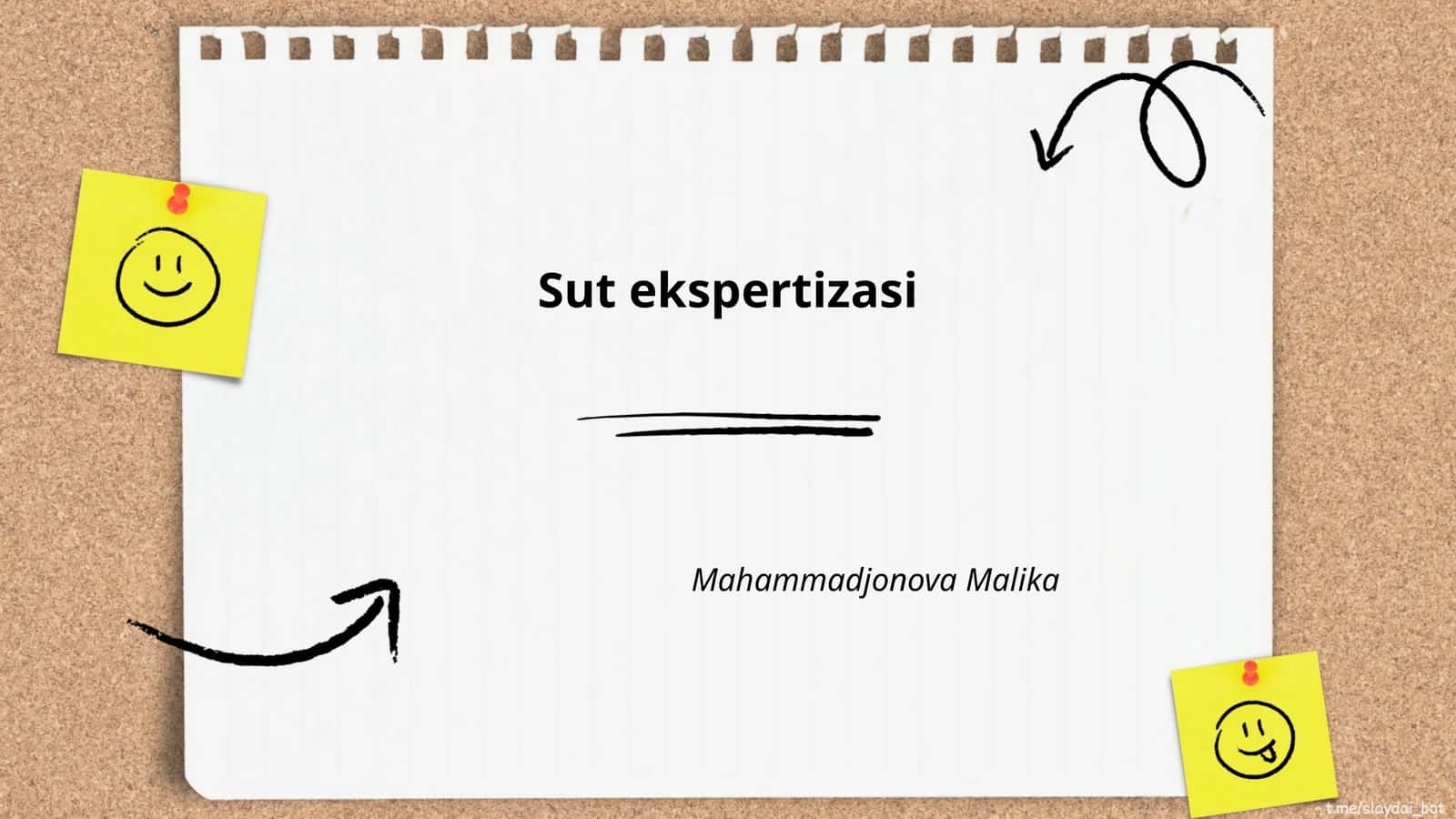 Sut ekspertizasi 1
