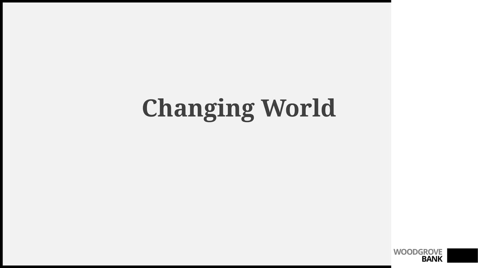 Changing World 1
