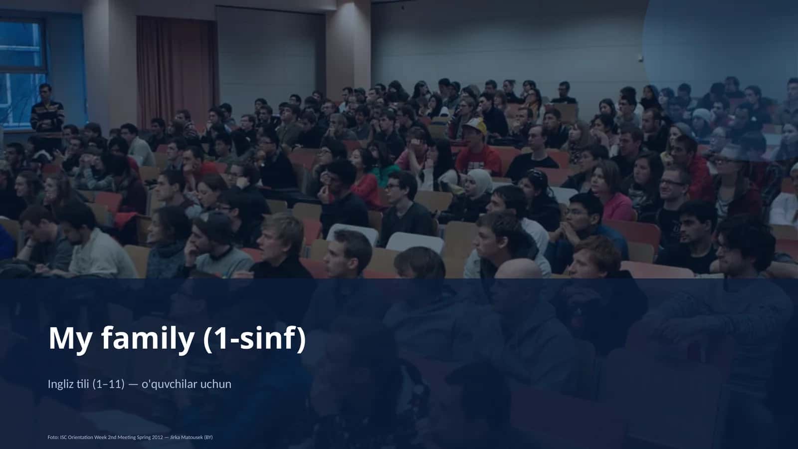 My family (1-sinf) 1