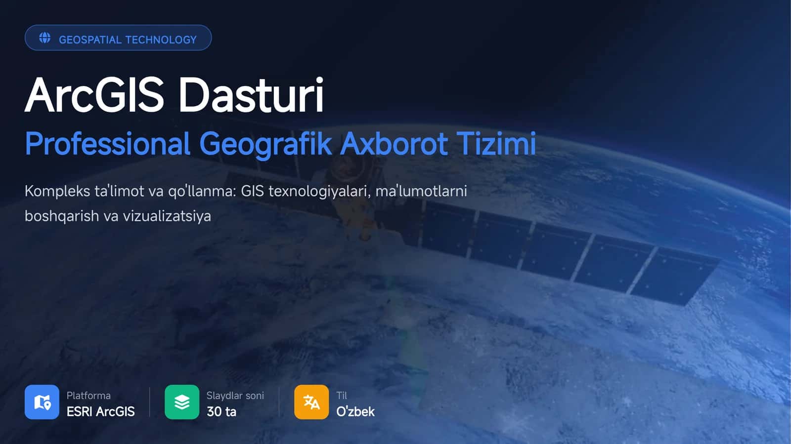 ArcGIS Dasturi 1