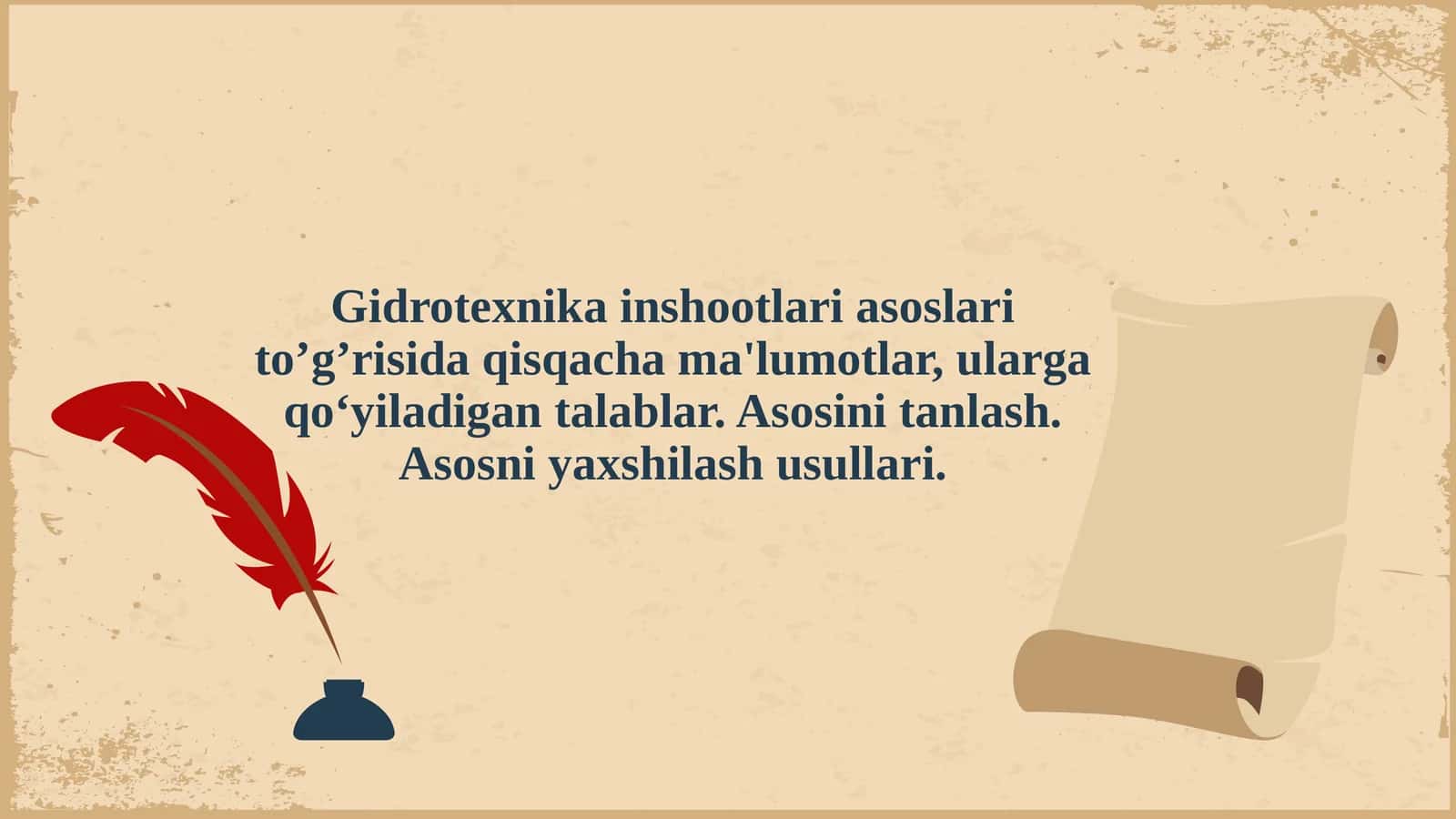 Gidrotexnika 1