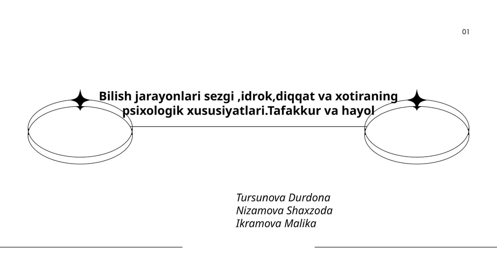 Bilish jarayonlari sezgi,idrok,diqqat va xotiraning psixologik xususiyatlari 1