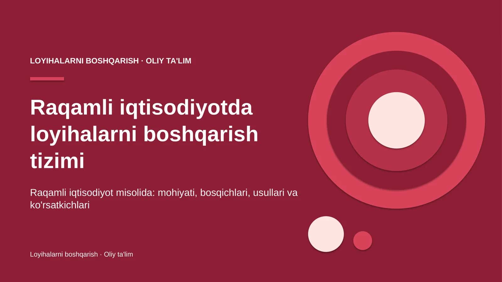 raqamli iqtisodiyotda loyihalarni boshqarish tizimi 5258 1