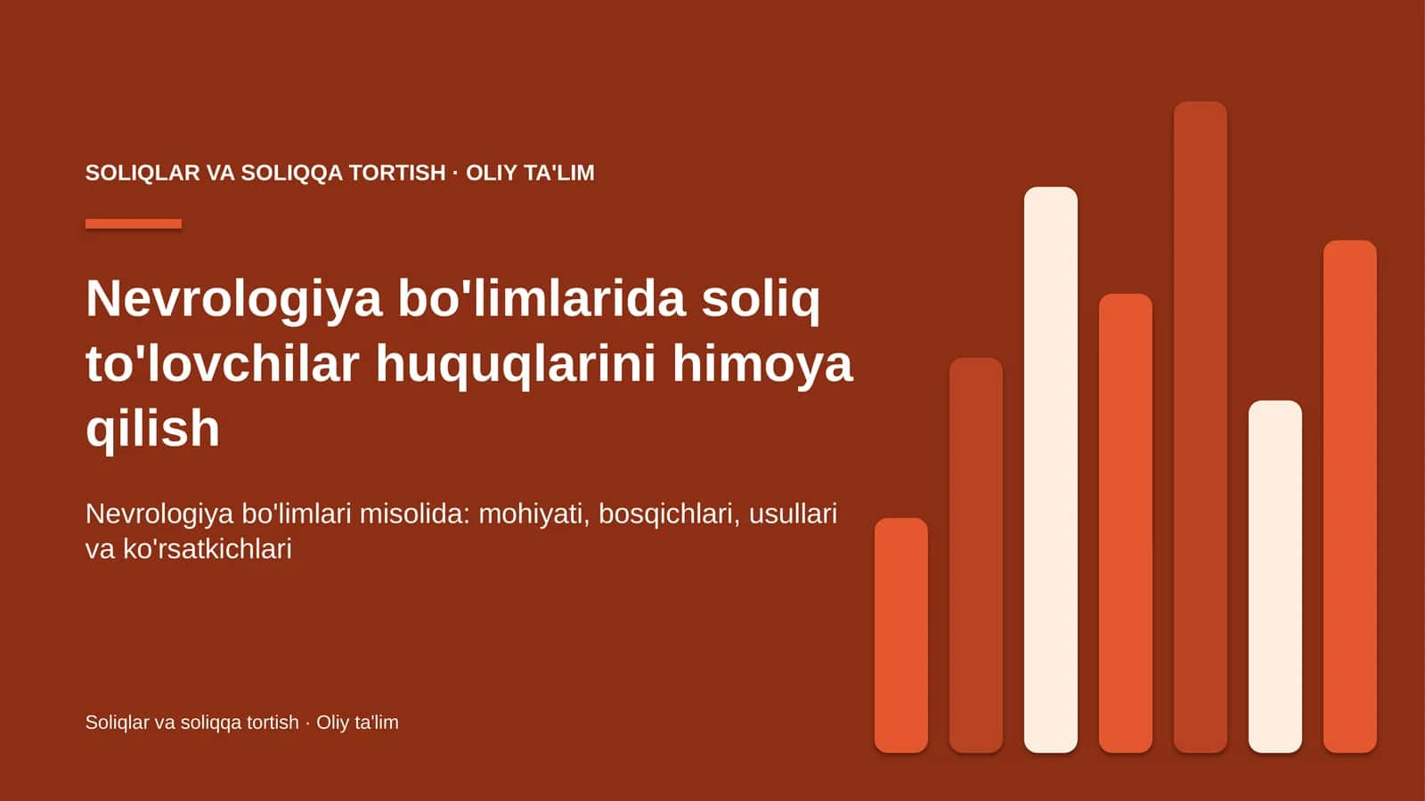 nevrologiya bo'limlarida soliq to'lovchilar huquqlarini himoya qilish 3238 1