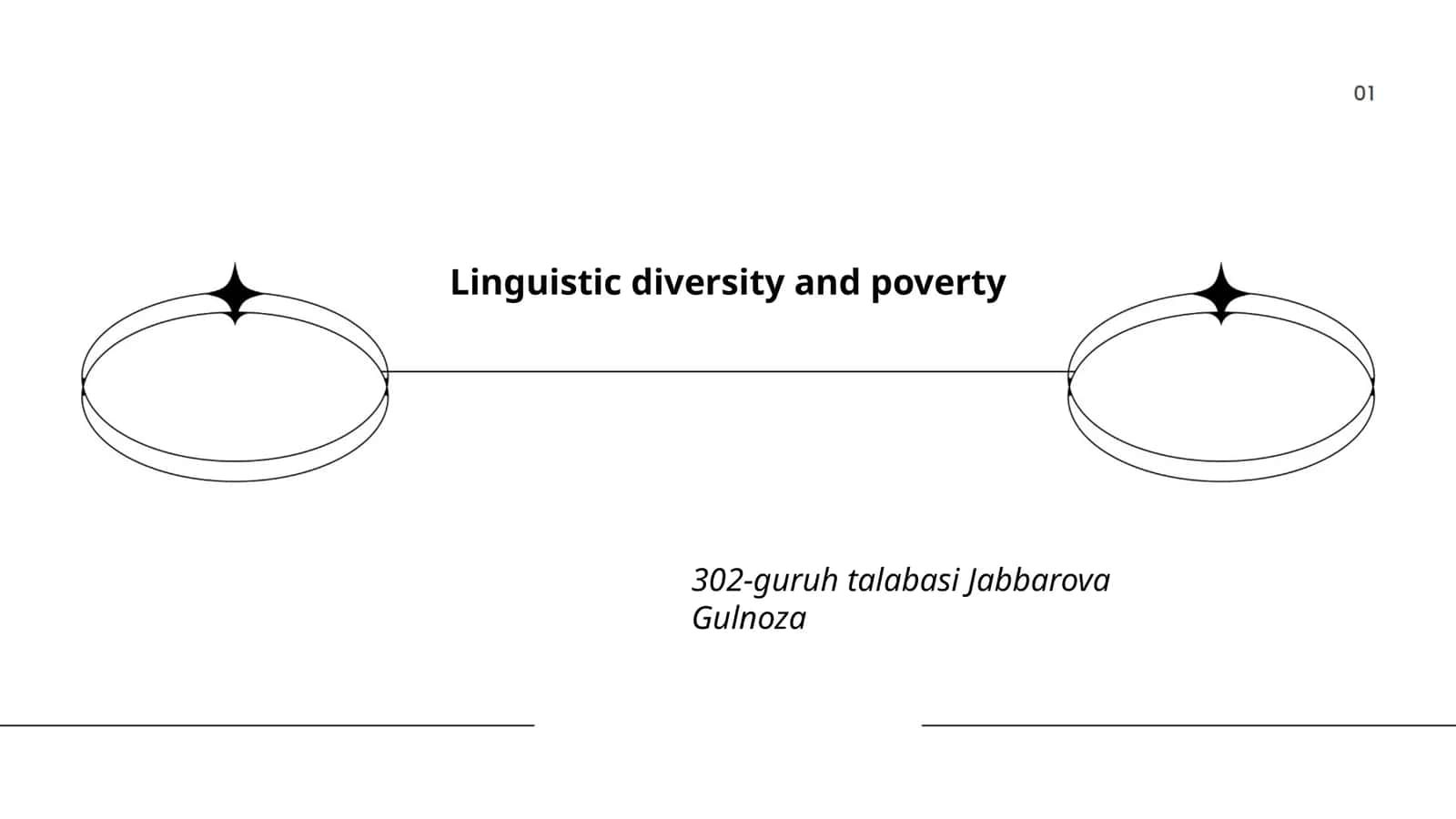 Linguistic diversity and poverty 1