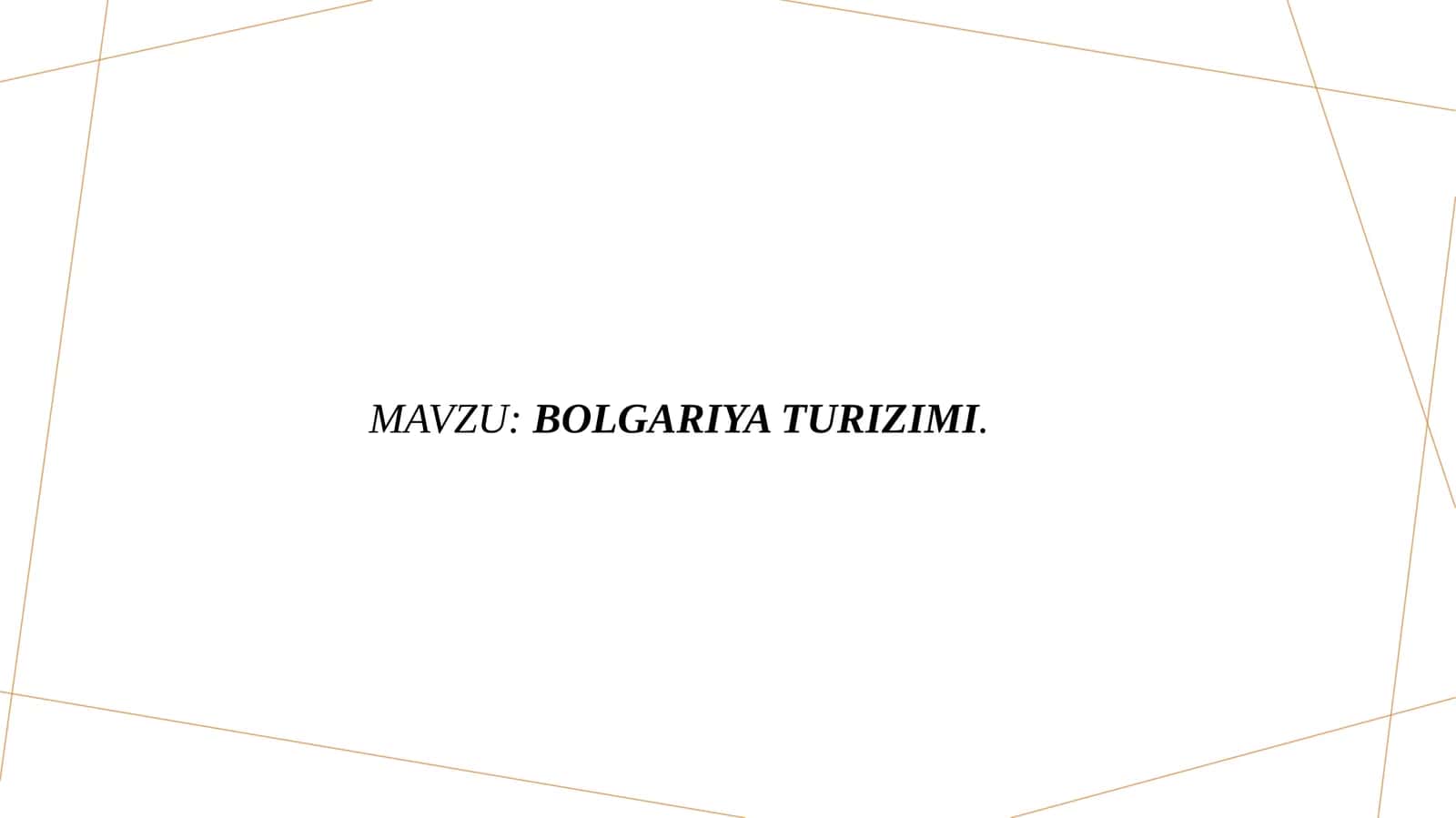 Bolgariya  turizimi 1