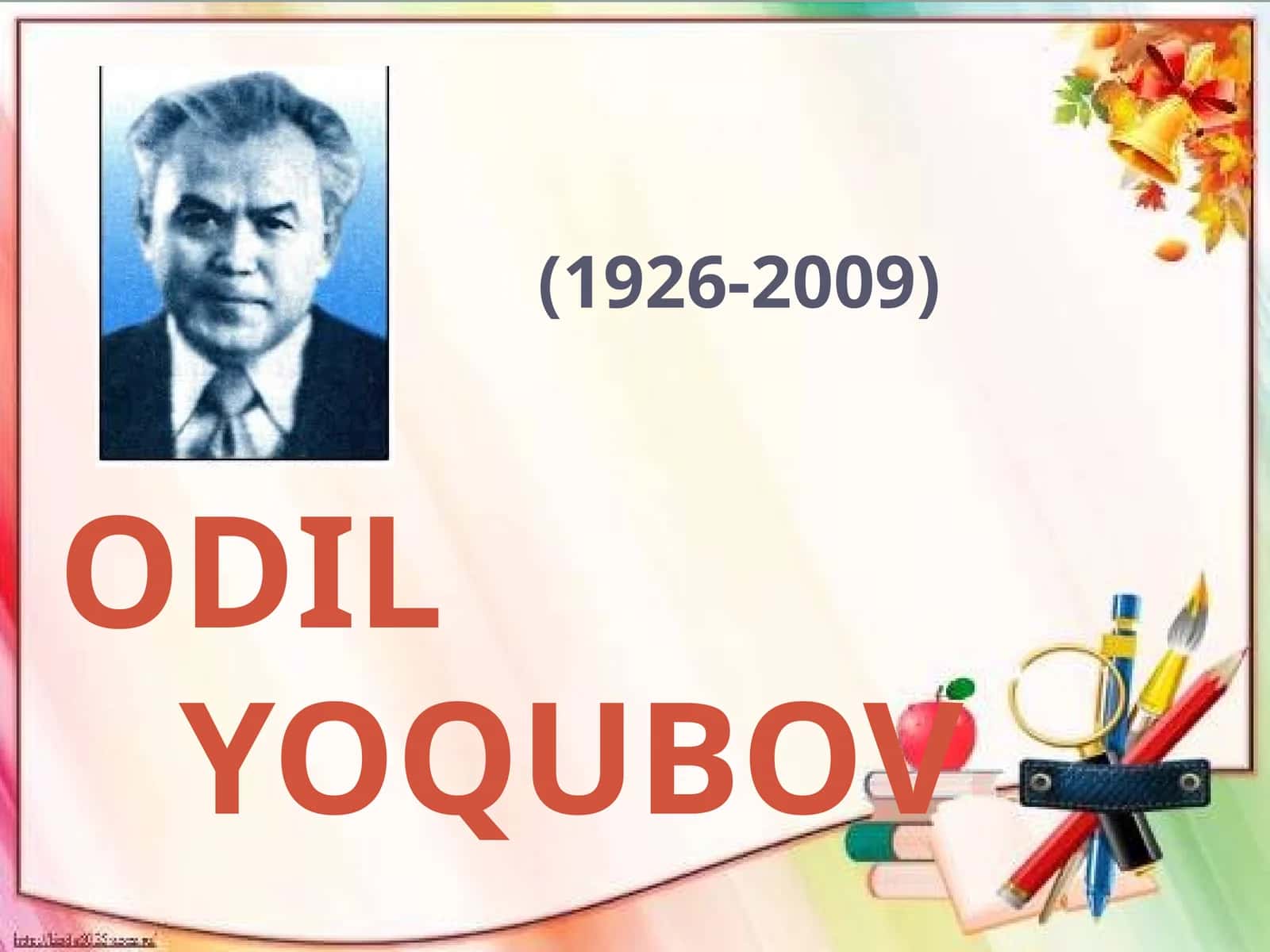 ODIL YOQUBOV 1