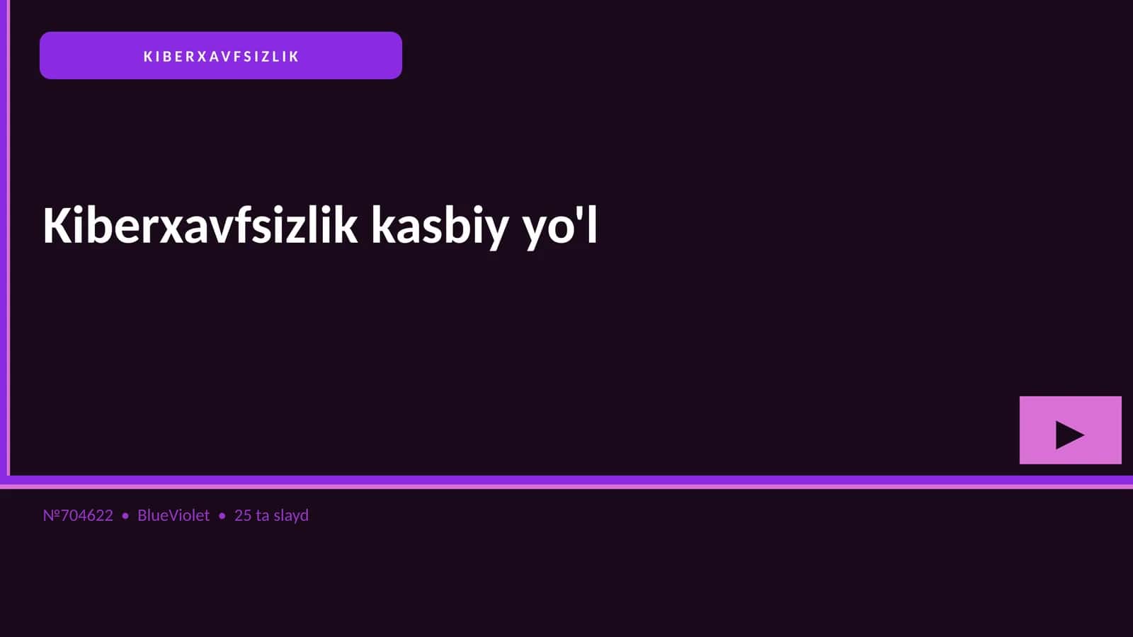 KIBERXAVFSIZLIK 1
