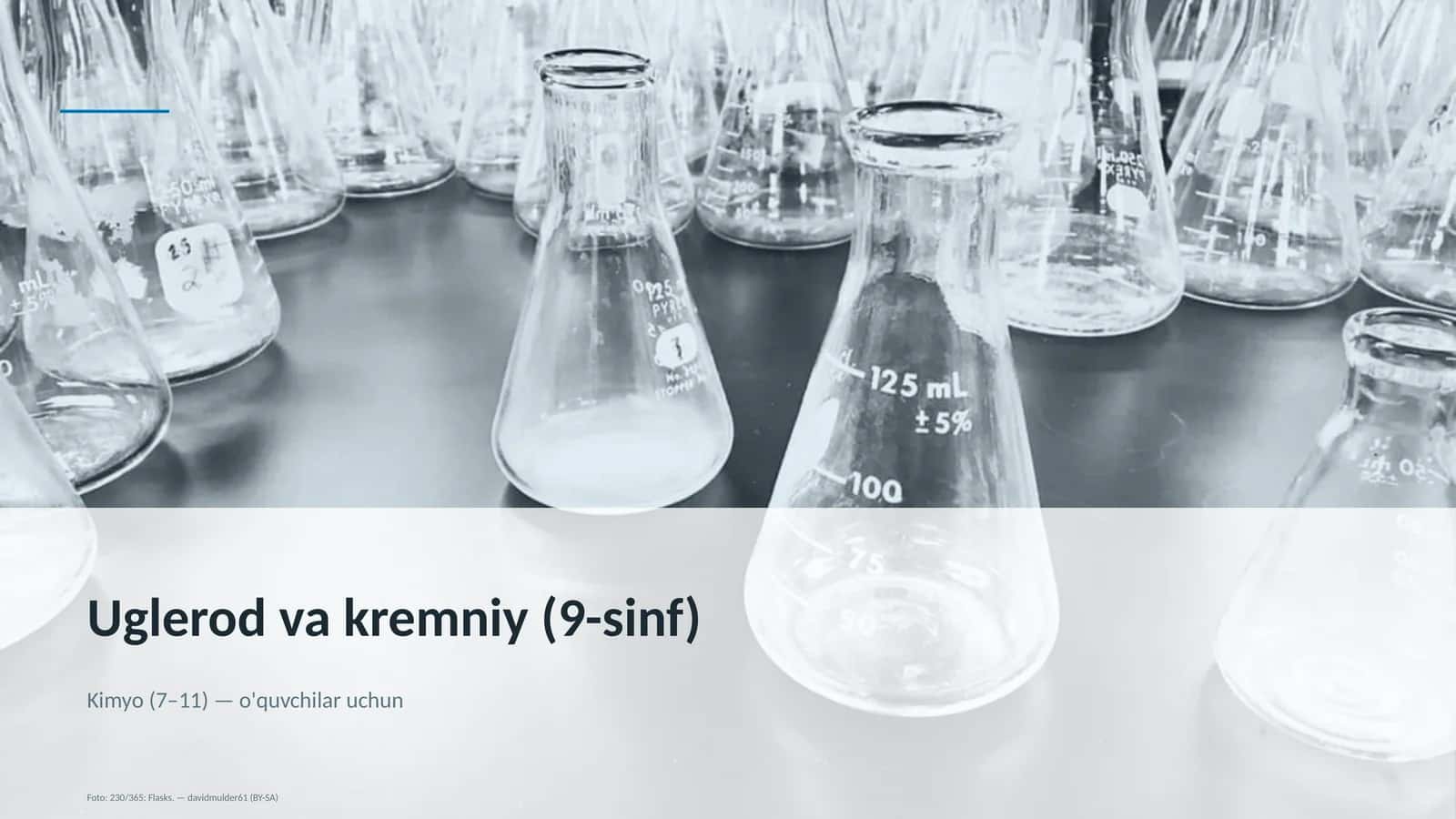 Uglerod va kremniy (9-sinf) 1
