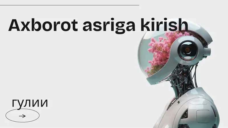 Axborot asriga kirish 1