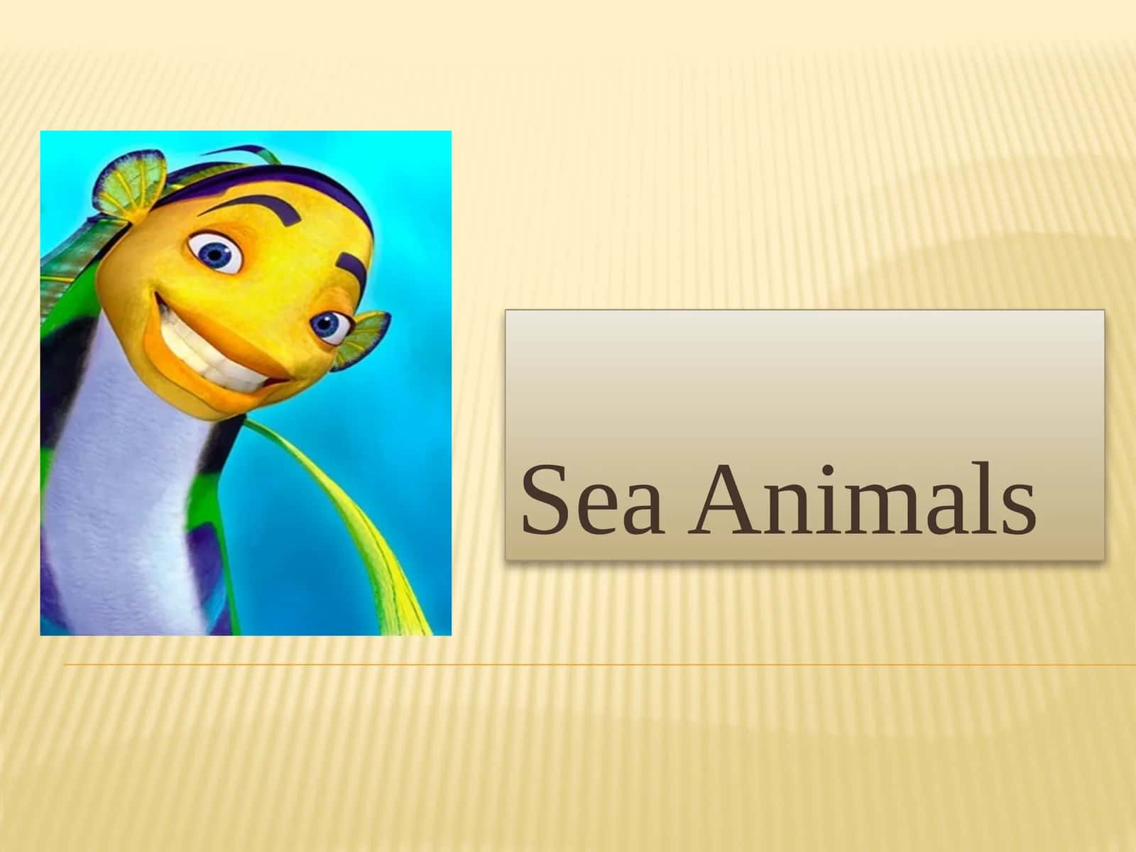 FAVORITE Sea Animals 1